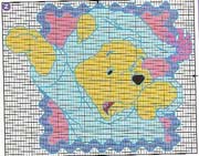 Schema punto croce pooh2