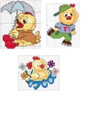 Schema punto croce pulcini2 