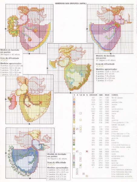Schema punto croce Angioletti