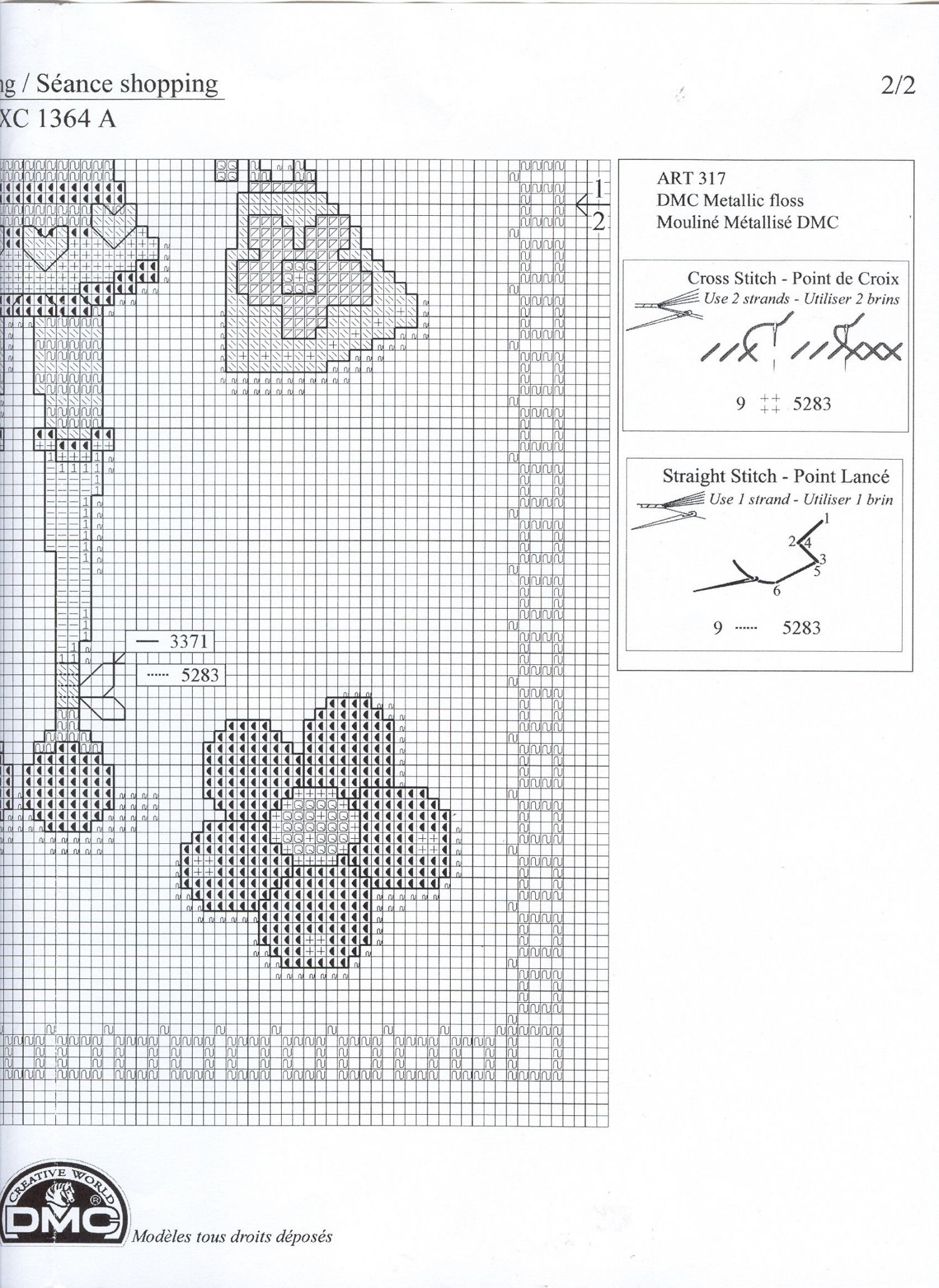 Schema punto croce Baby 5