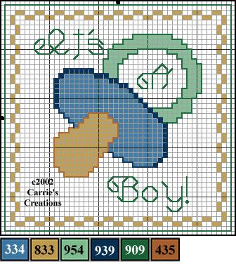 Schema punto croce Ciuccio
