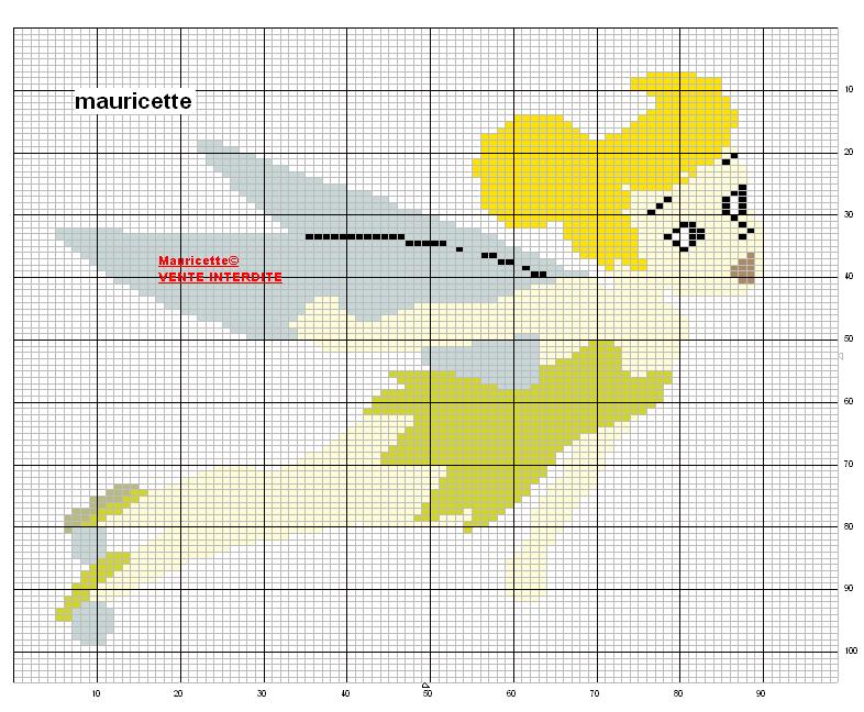 Schema punto croce Fee