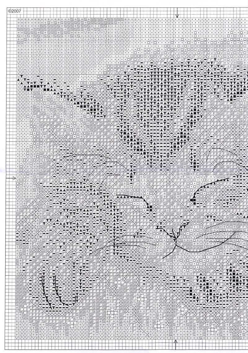 Schema punto croce Gattino patrizia 2