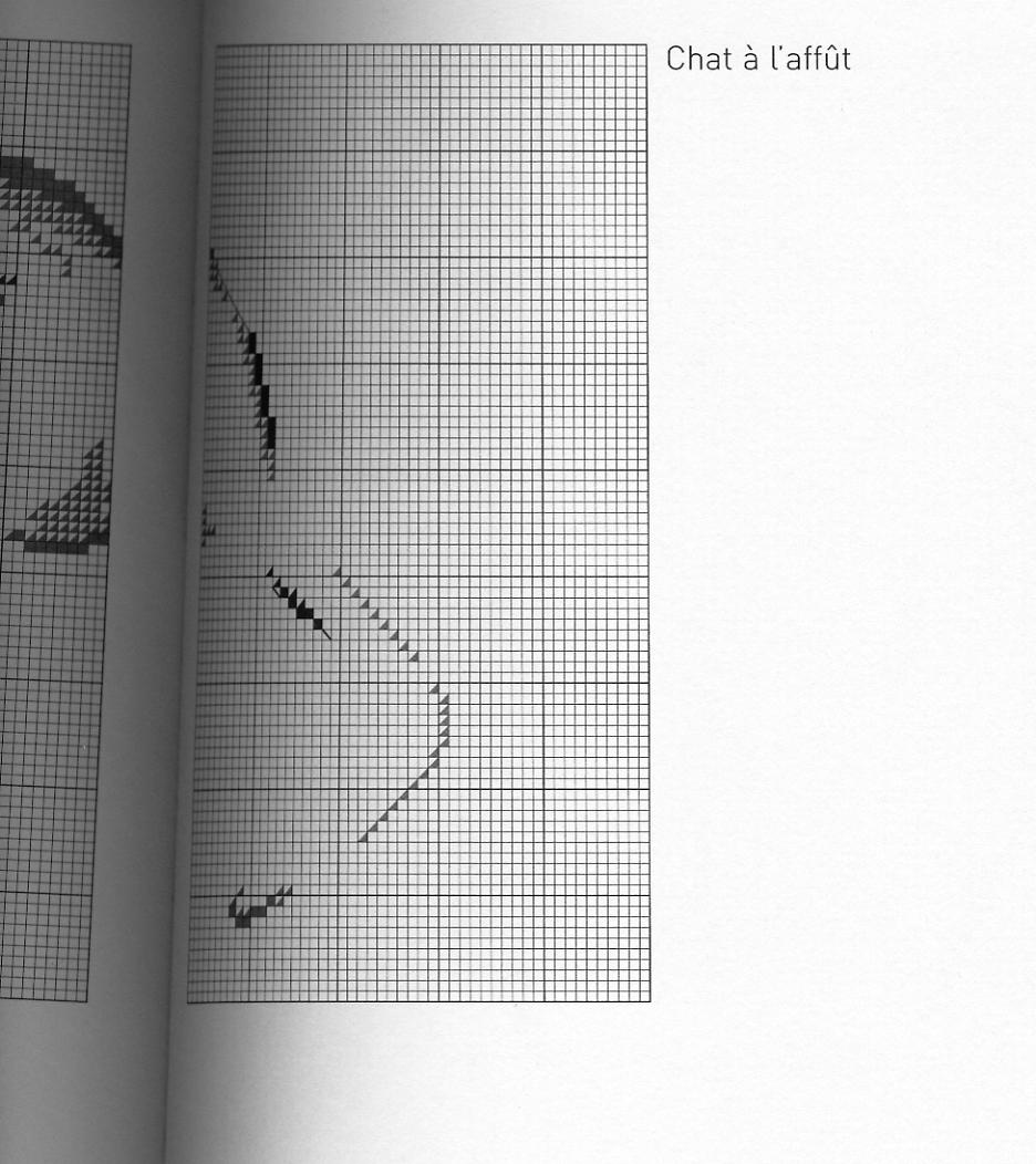 Schema punto croce Gatto 2