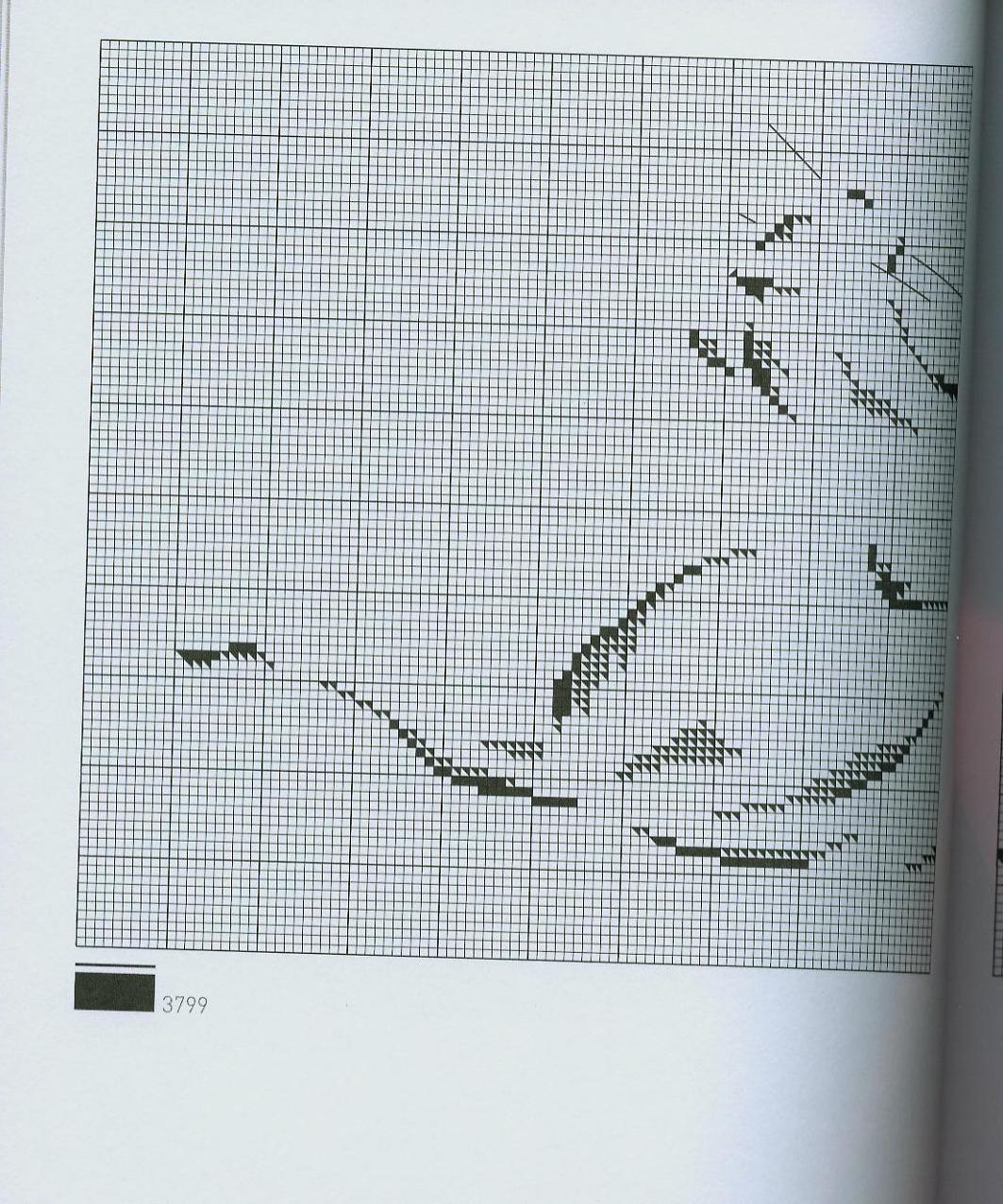 Schema punto croce Gatto 5