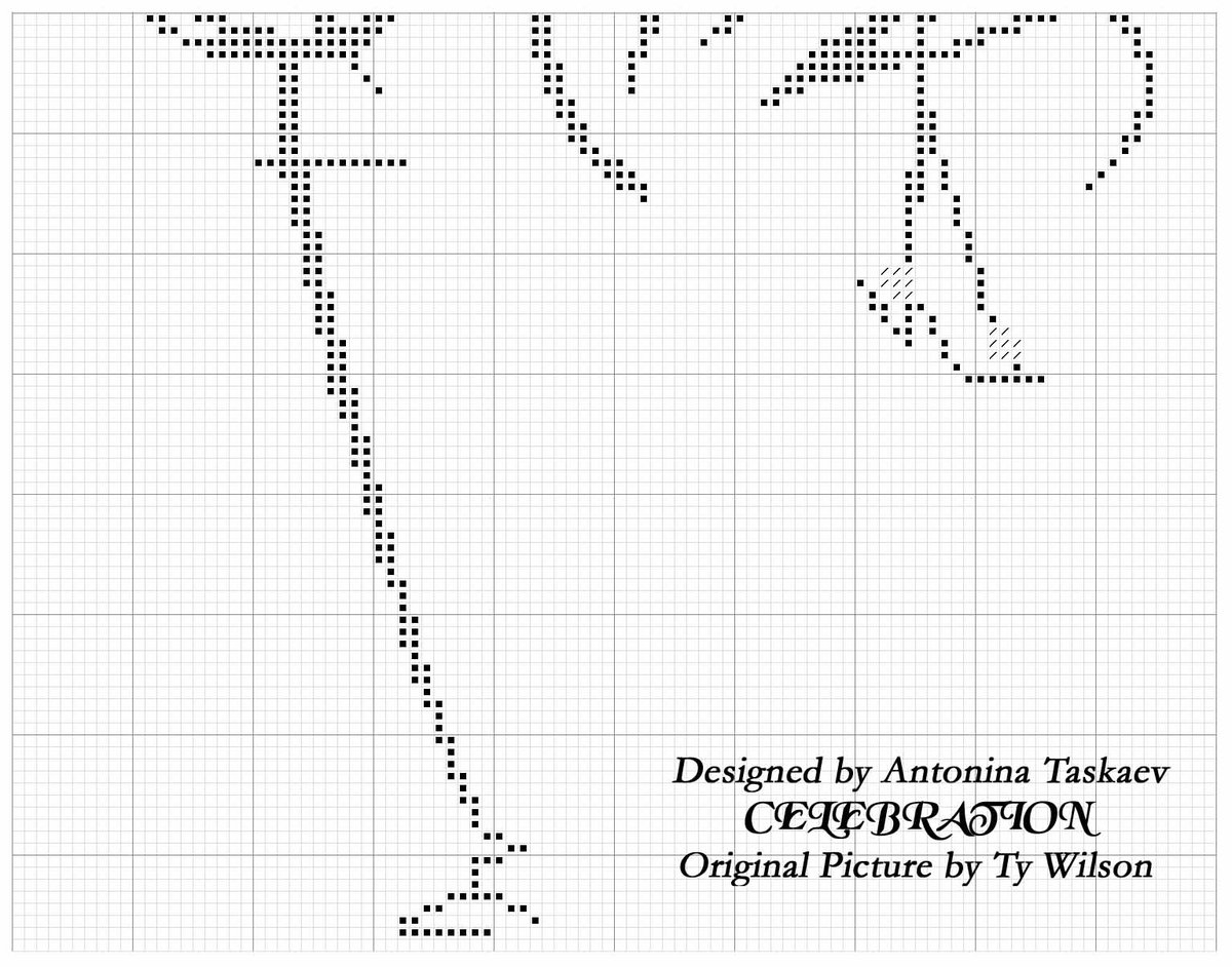 Schema punto croce In braccio 3