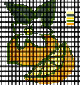 Schema punto croce Limone