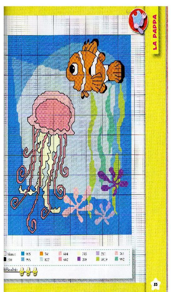 Schema punto croce Nemo 3