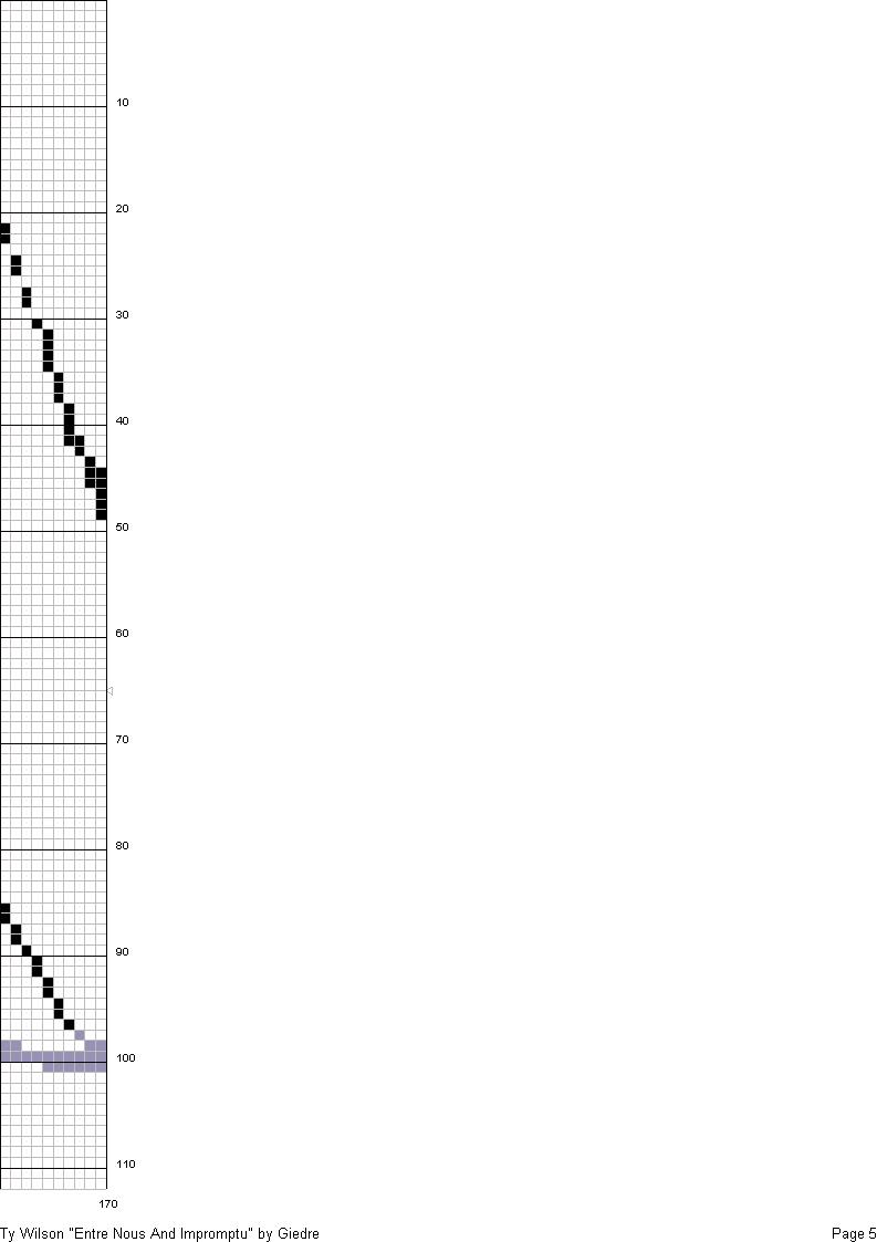 Schema punto croce Noi due 4