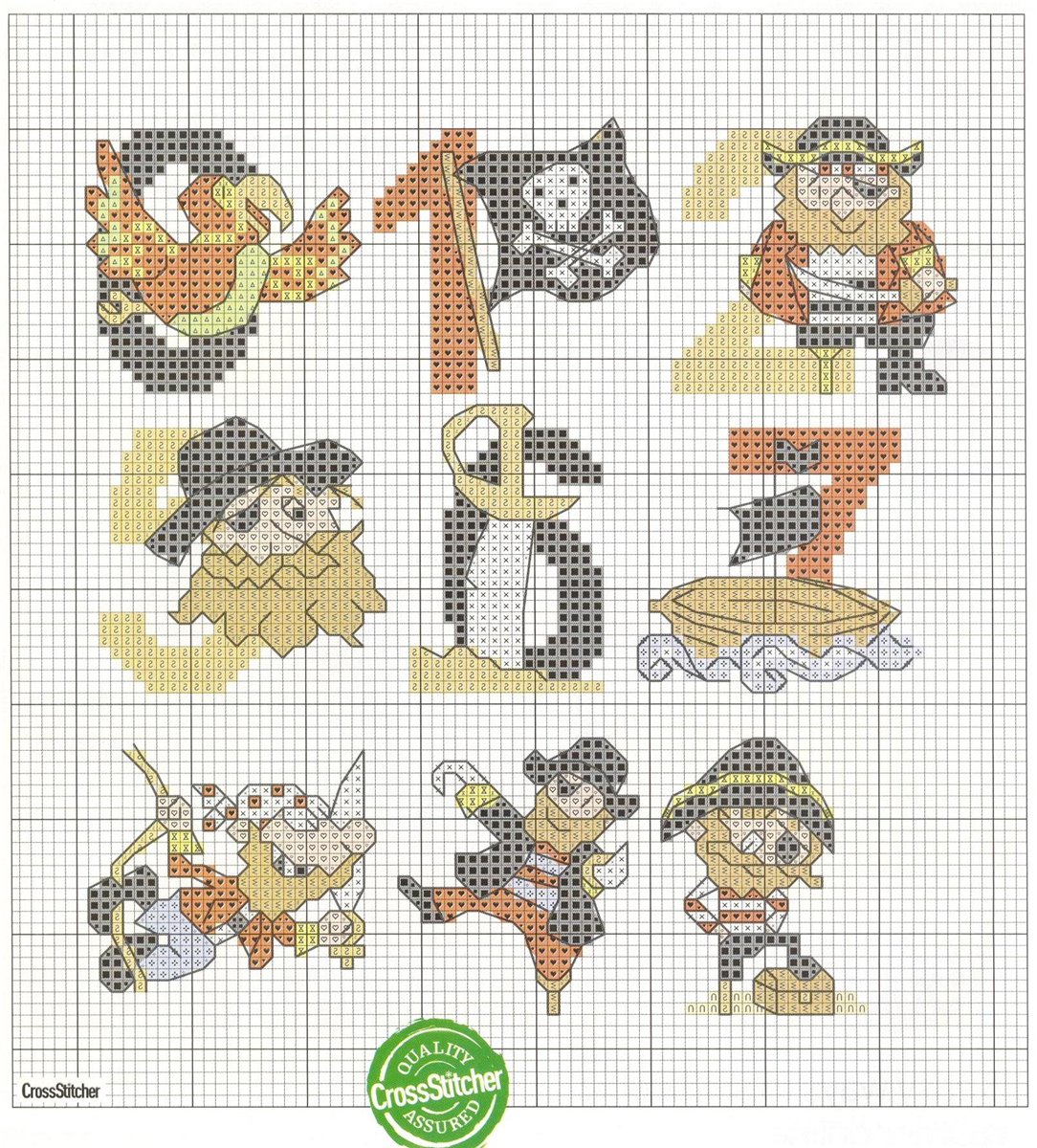 Schema punto croce Pirata