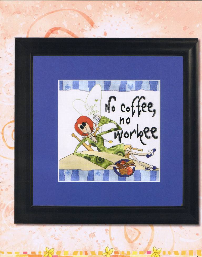 Schema punto croce Rilassazione 1