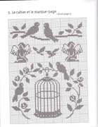 Schema punto croce Angeli Colombe