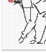 Schema punto croce Bacio Tenero 4