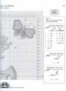 Schema punto croce Ballerina Azzurra 3