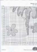 Schema punto croce Ballerina Azzurra 4