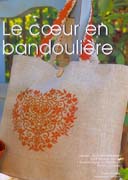 Schema punto croce Borsa Cuore Rosso 1