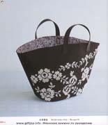 Schema punto croce Borsetta Nera 1