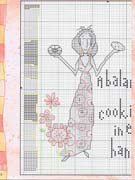 Schema punto croce Casalinga 2