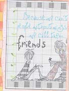 Schema punto croce Chiacchierata 2