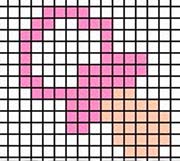 Schema punto croce Ciuccio 2