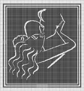 Schema punto croce Coppia Sexy 2