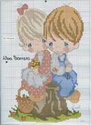 Schema punto croce Coppietta-bimbi2