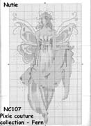 Schema punto croce Fata Nutie 2