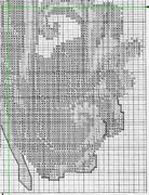 Schema punto croce Fatina 4ali 4