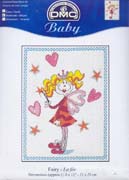 Schema punto croce Fatina Gialla 1