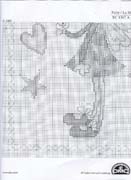 Schema punto croce Fatina Gialla 4