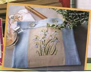 Schema punto croce Fiori Delicati 1