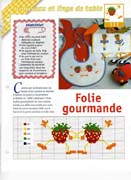 Schema punto croce Fragoline