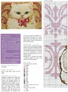 Schema punto croce Gattino 1