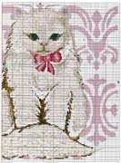 Schema punto croce Gattino 2