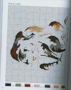 Schema punto croce Gatto 7