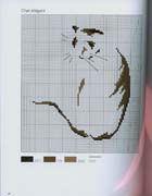 Schema punto croce Gatto 9