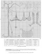 Schema punto croce Halloween Strano 3