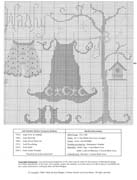 Schema punto croce Halloween Strano 4