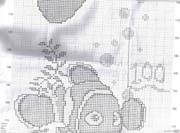 Schema punto croce Metro Sirenetta 5