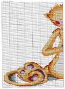 Schema punto croce Micio 2