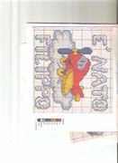 Schema punto croce Nascita-filippo