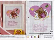 Schema punto croce Orsetto 1