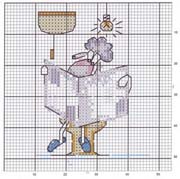 Schema punto croce Portarotoli Pecora 1