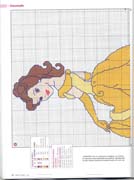 Schema punto croce Principessa 1