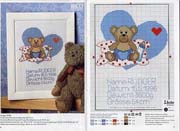 Schema punto croce Quadretto