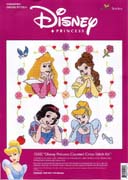 Schema punto croce Quattro Principesse 1