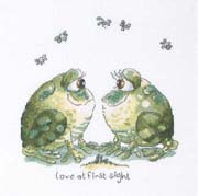 Schema punto croce Ranocchiette 4