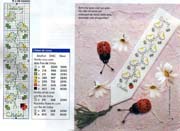 Schema punto croce Segnalibro