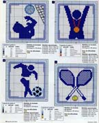 Schema punto croce Sport 6
