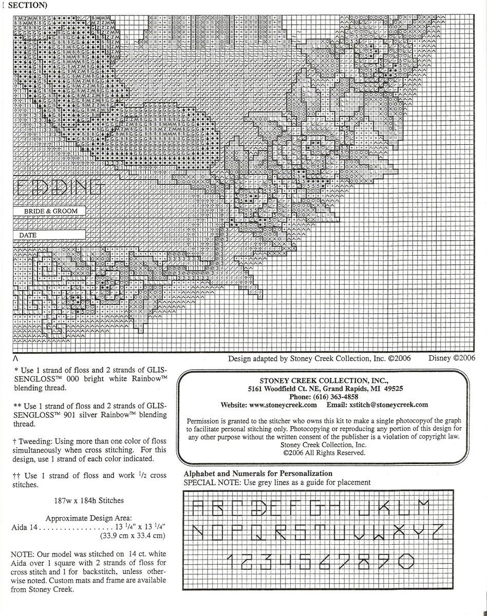 Schema punto croce Sposini4